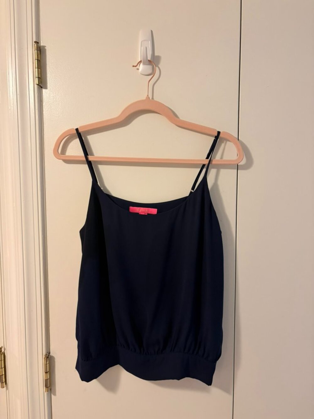 ✨ Lilly Pulitzer Navy Chiffon Cami Tank ✨